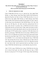 Thực hành kỹ năng nghiên cứu hồ sơ, đánh giá và sử dụng chứng cứ trong vụ án kinh doanh thương mại