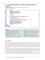 Volume 2 wind energy 2 02 – wind energy contribution in the planet energy balance and future prospects