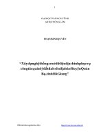 Xây Dựng Hệ Thống Cơ Sở Dữ Liệu Địa Chính Phục Công Tác Quản Lý Đất Đai Trên Địa Bàn Huyện Quản Bạ, Tỉnh Hà Giang