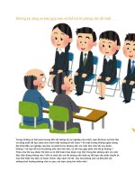 Những kỹ năng cơ bản giúp bạn có thể trả lời phỏng vấn tốt nhất