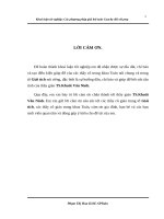 Các phương pháp giải bài toán Cauchy đối với phương trình vi phân thường