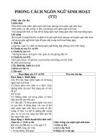 phong cách ngôn ngữ sinh hoạt (tt)