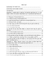 Nâng cao chất lượng đội ngũ cán bộ, công chức cấp xã tại huyện quỳnh lưu, tỉnh nghệ an