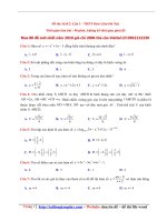 THPT kim lien  ha noi  lan 1  nam 2018 