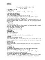 CHủ đề văn 8 học kì II năm 2016 2017