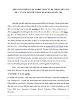 Phân tích chiến lược marketing của hệ thống siêu thị bic c và các đối thủ trong kinh doanh siêu thị