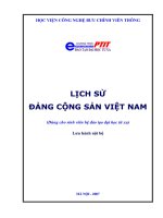 Giáo trình lịch sử đảng cộng sản việt nam 
