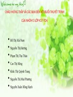 Thuyết trình môn pháp luật đại cương luật dân sự tài sản và quyền sở hữu 