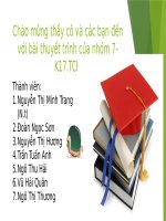 Thuyết trình môn pháp luật đại cương quy phạm pháp luật 