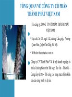 Thuyết trình môn quản trị chất lượng phân tích môi trường bên trong công ty 