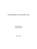 Giáo trình địa lý du lịch việt nam 