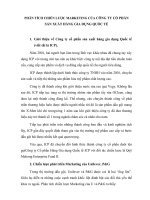 Phân tích chiến lược marketing của công ty cổ phần sản xuất hàng gia dụng quốc tế  IPC 
