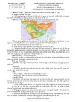 HSG KHXH tự luận tháng 12 tam đảo 