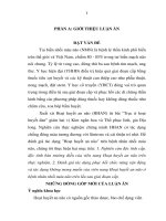 Nghiên cứu độc tính và tác dụng phục hồi chức năng vận động nhồi máu não trên lều sau giai đoạn cấp bằng viên nang hoạt huyết an não (tt) 