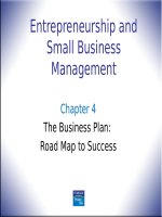 Entrepreneurship and smaill business management chapter 04 