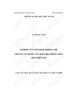 Nghiên cứu giải pháp khống chế chuyển vị tường vây bằng hệ thống thay đổi chiều dài (tt) 
