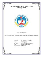 Triết học và vai trò của triết học đối với sự phát triển của khoa học kinh tế 