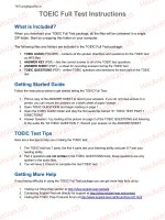 TOEIC full test par 2 