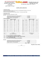 Bộ đề thi học học kì 1 lớp 12 môn tiếng Anh trường THPT Liễn Sơn, Vĩnh Phúc năm học 2017  2018 có đáp án 