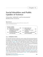 Radioactivity in the environment chapter 16   social identities and public uptake of science chernobyl, sellafield, and environmental radioactivity sciences