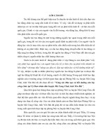 Công tác Đào tạo và bồi dưỡng cán bộ, công chức tại Uỷ Ban nhân dân huyện Mù Cang Chải, tỉnh Yên Bái