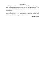 Nghiên cứu cải tiến phương pháp phân tích chuỗi thời gian mở và ứng dụng dự báo sinh viên nhập học 