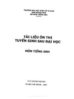  tai lieu english on thi tuyen sinh cao hoc 314 