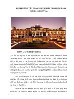 Định hướng văn hóa doanh nghiệp cho khách sạn intercontinental
