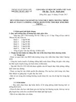 Báo cáo sơ kết an toàn bơi năm học 2017  2018