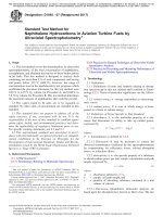 Standard Test Method for Naphthalene Hydrocarbons in Aviation Turbine Fuels by Ultraviolet Spectrophotometry