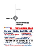 module th 8 thư viện trường học thân thiện 