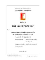 ĐỒ ÁN XÂY DỰNG ỨNG DỤNG GIÁM SÁM SÁT PHƯƠNG TIỆN GIAO THÔNG DÙNG SIM 5218