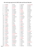 350 câu bài tập trọng âm ôn thi THPT quốc gia 2016 môn tiếng anh  