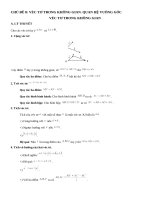 CHƯƠNG 3: QUAN HỆ VUÔNG GÓC