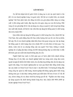 Nghiên cứu thực trạng áp dụng nguyên tắc định hướng khách hàng theo tiêu chuẩn ISO 9001  2008 tại Doanh nghiệp Orion Food Vina