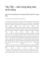 Dàn ý về cảm hứng lãng mạn và bi tráng trong bài thơ Tây Tiến – Quang Dũng