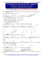 01 2018 DE THI THU THPT LY THAI TO  BAC NINH LAN 1 2018 