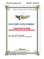 su dung phuong phap doi bien trong boi duong hs kha gioi mon toan 8