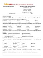 de thi thu thpt quoc gia nam 2016 mon tieng anh truong thpt dong ha quang tri lan 1 