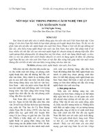 Nét đặc sắc trong phong cách nghệ thuật văn xuôi sơn nam lê thị ngân trang, tạp chí khoa học đại học thủ dầu một
