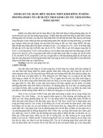 ĐÁNH GIÁ TÁC DỤNG ĐIỀU TRỊ ĐAU THẦN KINH HÔNG TO BẰNG PHƯƠNG PHÁP CẤY CHỈ HUYỆT THEO KINH CÂN TÚC THÁI DƯƠNG BÀNG QUANG