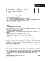 Accelerated bridge construction chapter 11   a review of chapters, river bridges, and conclusions