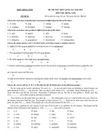 bo de thi thu va dap an thpt quoc gia mon tieng anh truong thpt hong linh nam 2014 2015 