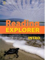 Reading Explorer Intro