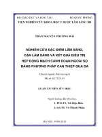 Nghiên cứu đặc điểm lâm sàng, cận lâm sàng và kết quả điều trị hẹp động mạch cảnh đoạn ngoài sọ bằng phương pháp can thiệp qua da