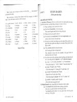 Bài Tập Tiếng 8 nang cao từ unit 5 đến 16 Có giải thích ngữ pháp chi tiết