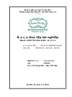 LVHS 2011 quan tri KTPV AU khách sạn daewoo hà nội 