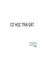 cơ học trái đất  mec2 ch2 cohoc trai dat 2