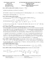 Đề thi HSG tỉnh Bình Định môn Toán lớp 12 năm học 20172018