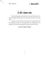 Hình tượng nhân vật thần trong thần thoại suy nguyên